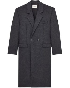 Saint Laurent Cappotto - Blue