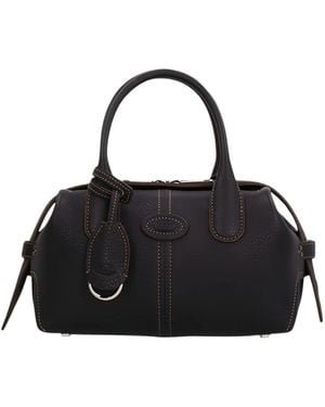 Tod's Mini Dbk Bauletto Tote Bag - Black
