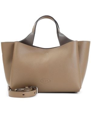 Tod's Cappuccino Argilla Apa Mini Bag - Brown