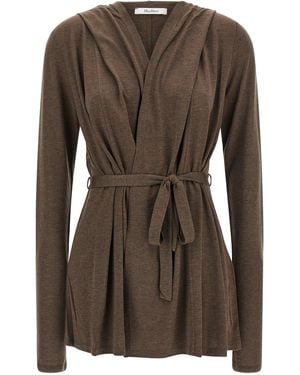 Max Mara 'Mxmfalda' Cardigan - Brown