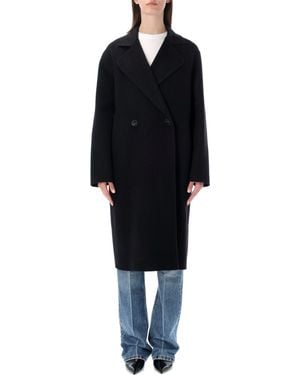 Stella McCartney Iconic Wool Coat - Black