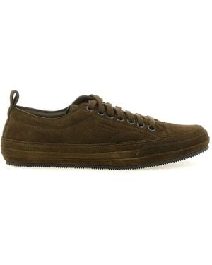 Tom Ford Suede "Dean" Sneakers - Green
