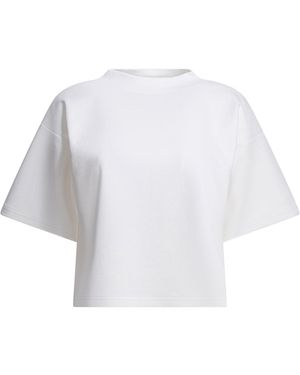 Alaïa Boxy Fit T Shirt - White