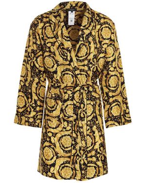 Versace Barocco Dressing Gown - Metallic