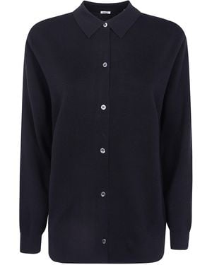 Aspesi Polo Neck Sweater - Blue