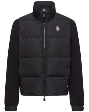Moncler Padded Cardigan - Black