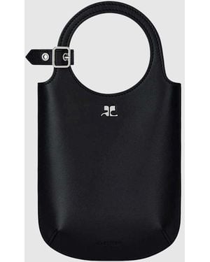 Courreges Slim Holy Bag - Black
