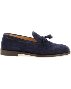 Brunello Cucinelli Nappi Moccasins - Blue