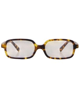 Miu Miu 0Mu 11Zs Sunglasses - Brown
