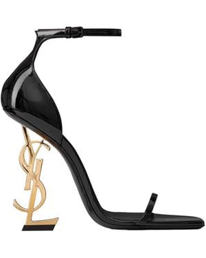 Saint Laurent Opyum Sandals - White
