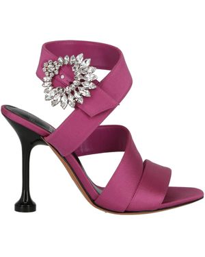 Alexandre Birman Antonia Crystal Sandals - Purple