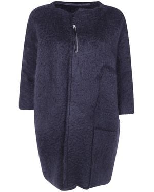Daniela Gregis "Coperta" Coat - Blue