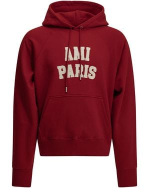 Ami Paris Hoodie - Red