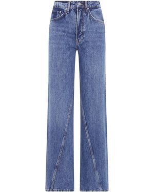Anine Bing "Brie" Jeans - Blue