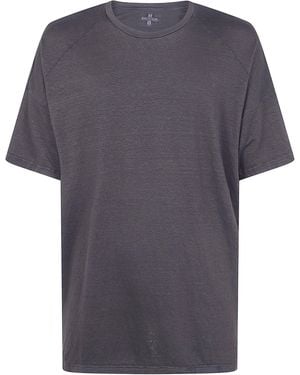 MD75 Linen Oversized T-Shirt - Gray
