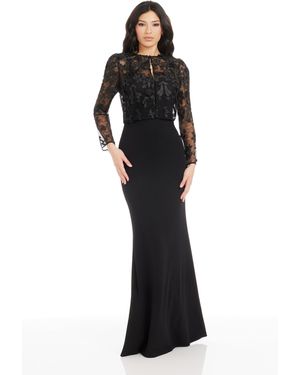 Dress the Population Andra Jacket - Black