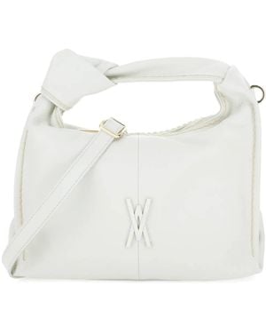 VISONA Borsa A Spalla California - Bianco