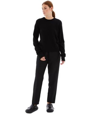 Jil Sander Sweater Cn Ls - Nero