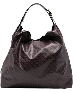 Gherardini Borsa A Spalla Con Stampa Monogramma - Nero