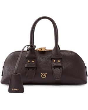 Pinko Borsa Bowling Orizzontale - Marrone
