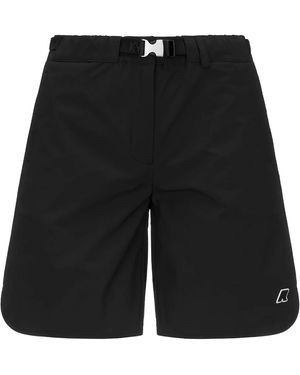 K-Way Pantaloncini Hiky - Nero