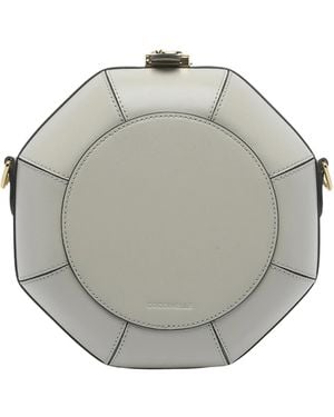 Coccinelle Borsa A Clutch Sewing Box - Grigio