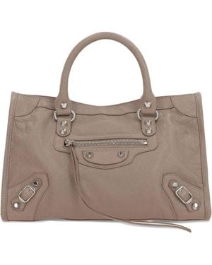 Balenciaga Le City Bag Media - Neutro