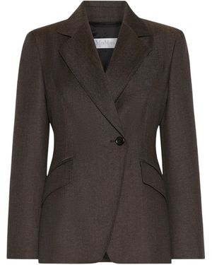 Max Mara Blazer Sfiancato - Nero