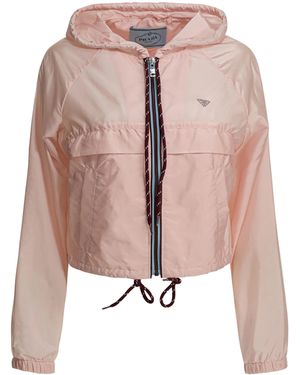 Prada Giacca Re-Nylon - Rosa