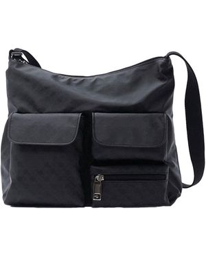 Gherardini Medium Pocket Satchel - Nero