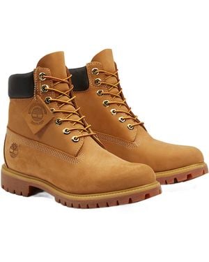 Timberland Stivale Impermeabile Allacciato - Marrone