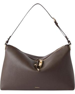 Furla Borsa A Spalla Debby L - Marrone