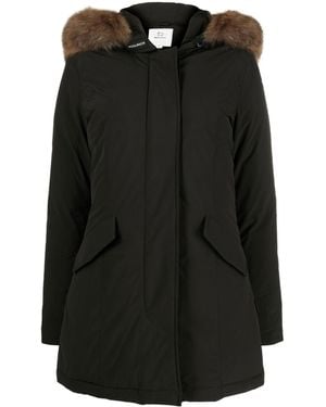 Woolrich Luxury Arctic Raccoon Parka - Nero