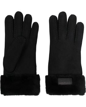 UGG Guanti Turn Cuff - Nero