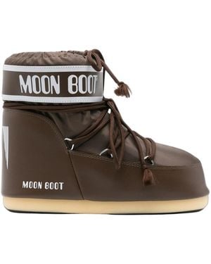 Moon Boot Stivali Icon Low - Marrone