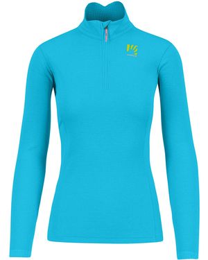 Karpos Pizzocco W Half Zip - Blu