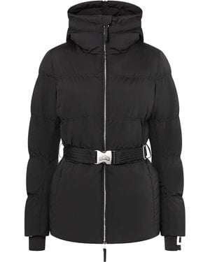 Jet Set Chamonix Belted Ski Jacket Hydras - Nero