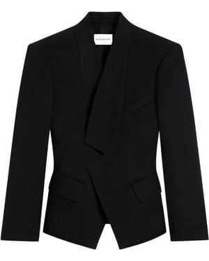 Givenchy Blazer Reverse Lapel Jacket - Nero