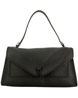 VISONA Borsa A Spalla Queen - Nero