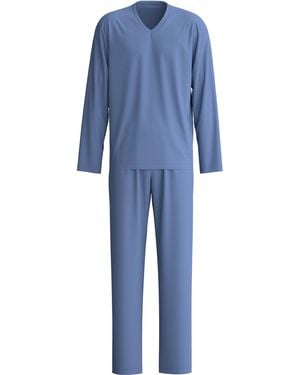 CALIDA Pigiama - Blu