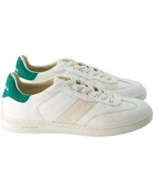 Woolrich Double U. T Calf Saffiano - Bianco