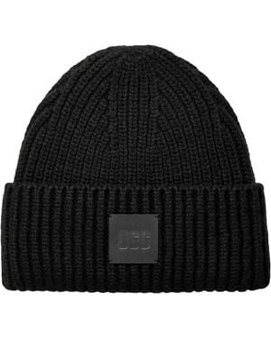 UGG Cappello Chunky Rib - Nero