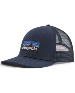 Patagonia P-6 Logo Lopro Trucker Hat - Blu