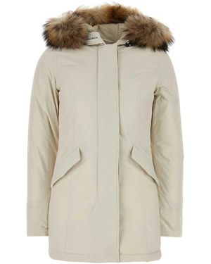 Woolrich Luxury Arctic Raccoon Parka - Neutro