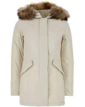 Woolrich Luxury Arctic Raccoon Parka - Neutro