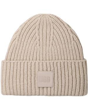 UGG Cappello Chunky Rib - Neutro