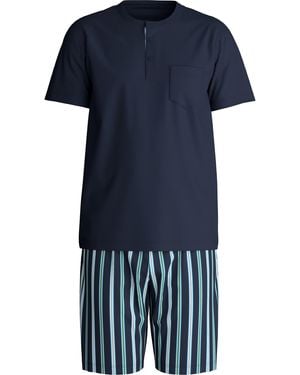 CALIDA Pigiama Corto - Blu