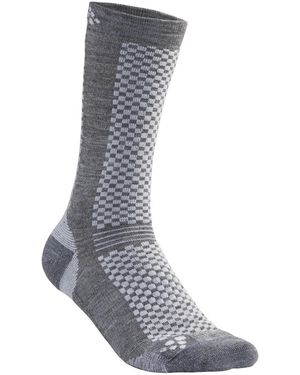 C.r.a.f.t Woool Warm Mid 2-Pack Sock - Grigio