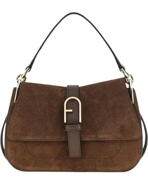 Furla Borsa Flow Mini - Marrone