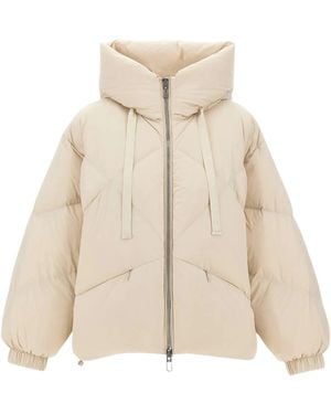 DUNO Piumino Corto Oversize - Neutro